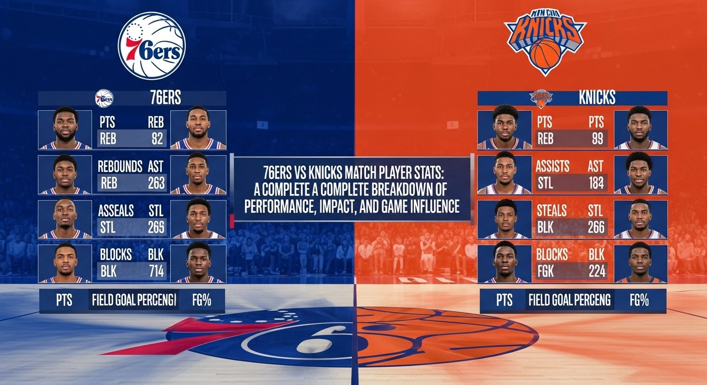 76ers vs Knicks Match Player Stats: A Complete Breakdown of Performance, Impact, and Game Influence