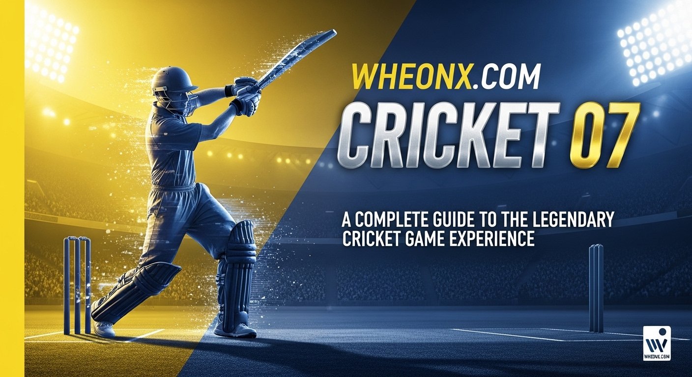 Wheonx.com Cricket 07: A Complete Guide to the Legendary Cricket Game Experience