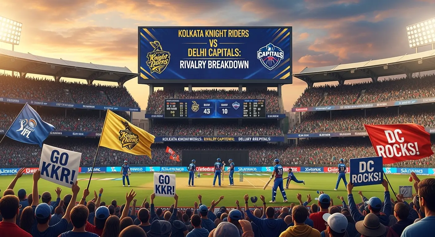 Kolkata Knight Riders vs Delhi Capitals: A Complete Rivalry Breakdown
