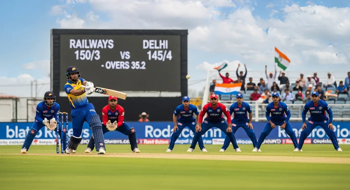 Railways Cricket Team vs Delhi Cricket Team Players: A Comprehensive Analysis