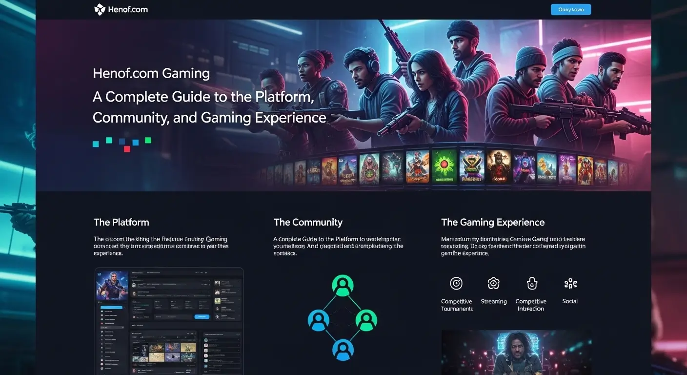 The Role of Henof.com Gaming in Modern Gaming Culture