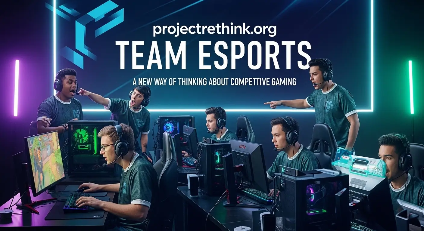 projectrethink.org Team Esports: A New Way of Thinking About Competitive Gaming